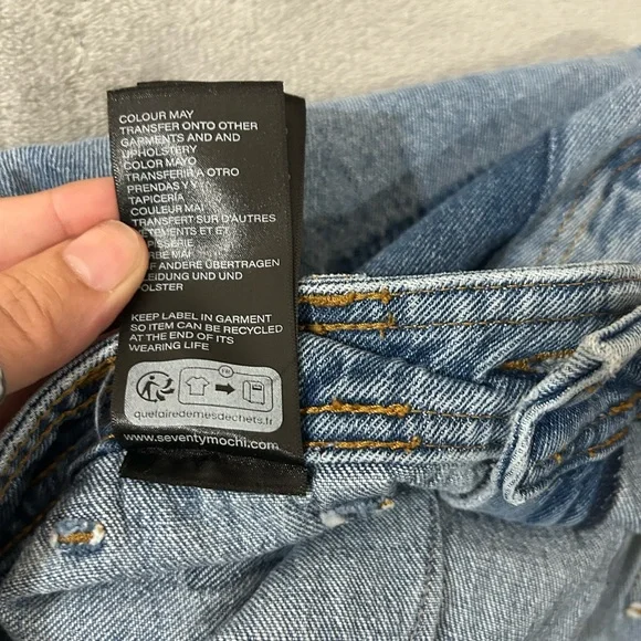 Anthropologie seventy + mochi Mabel high waisted wide leg jeans - Picture 9 of 16